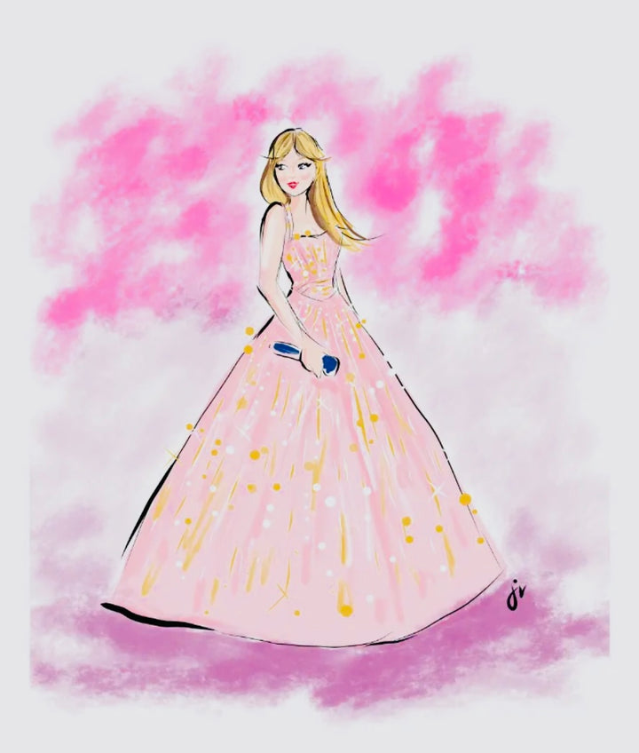 Taylor “Swiftie” Inspired “Enchanted” Illustration Print