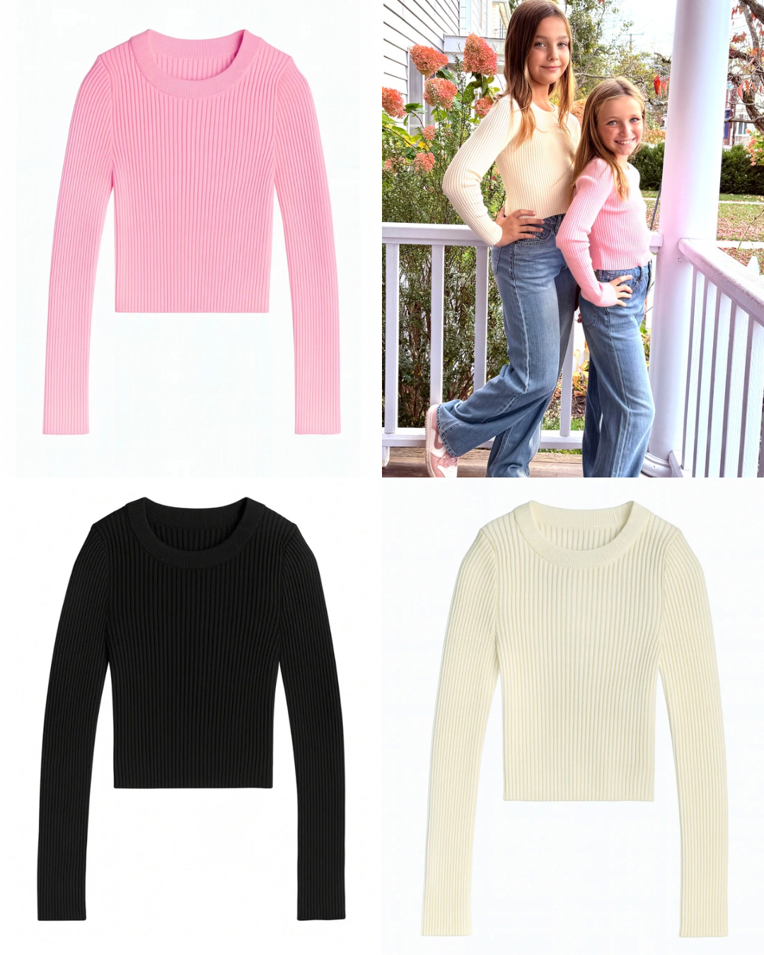 Katie J NYC  Girls Tween Jeannie - Oatmeal / Baby Pink / Black