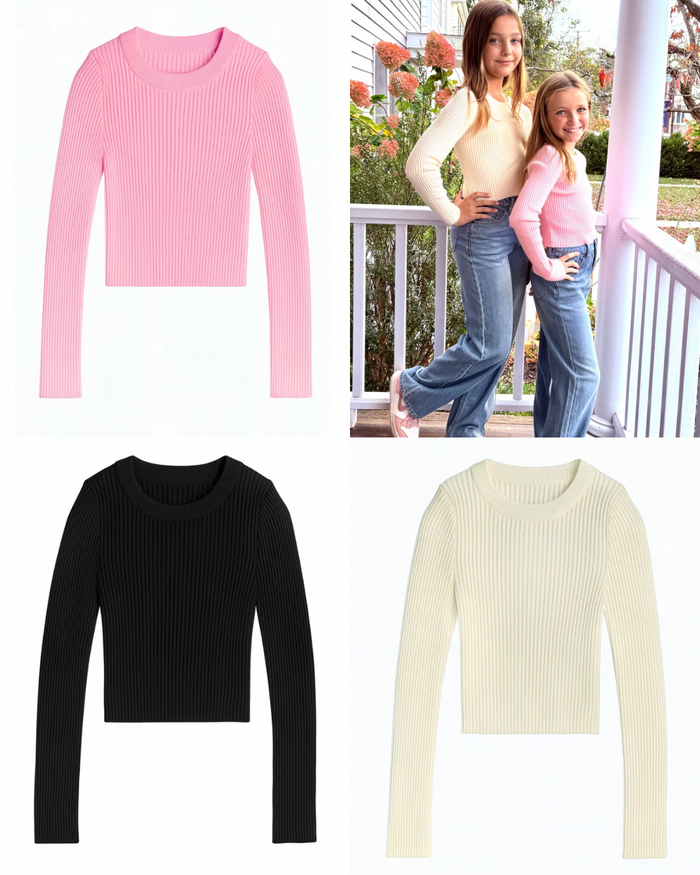 Katie J NYC  Girls Tween Jeannie - Oatmeal / Baby Pink / Black