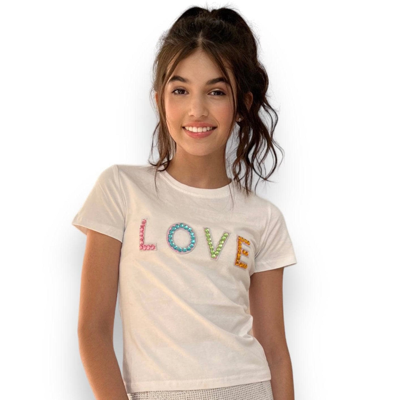 Lola & The Boys Gems Love T-Shirt