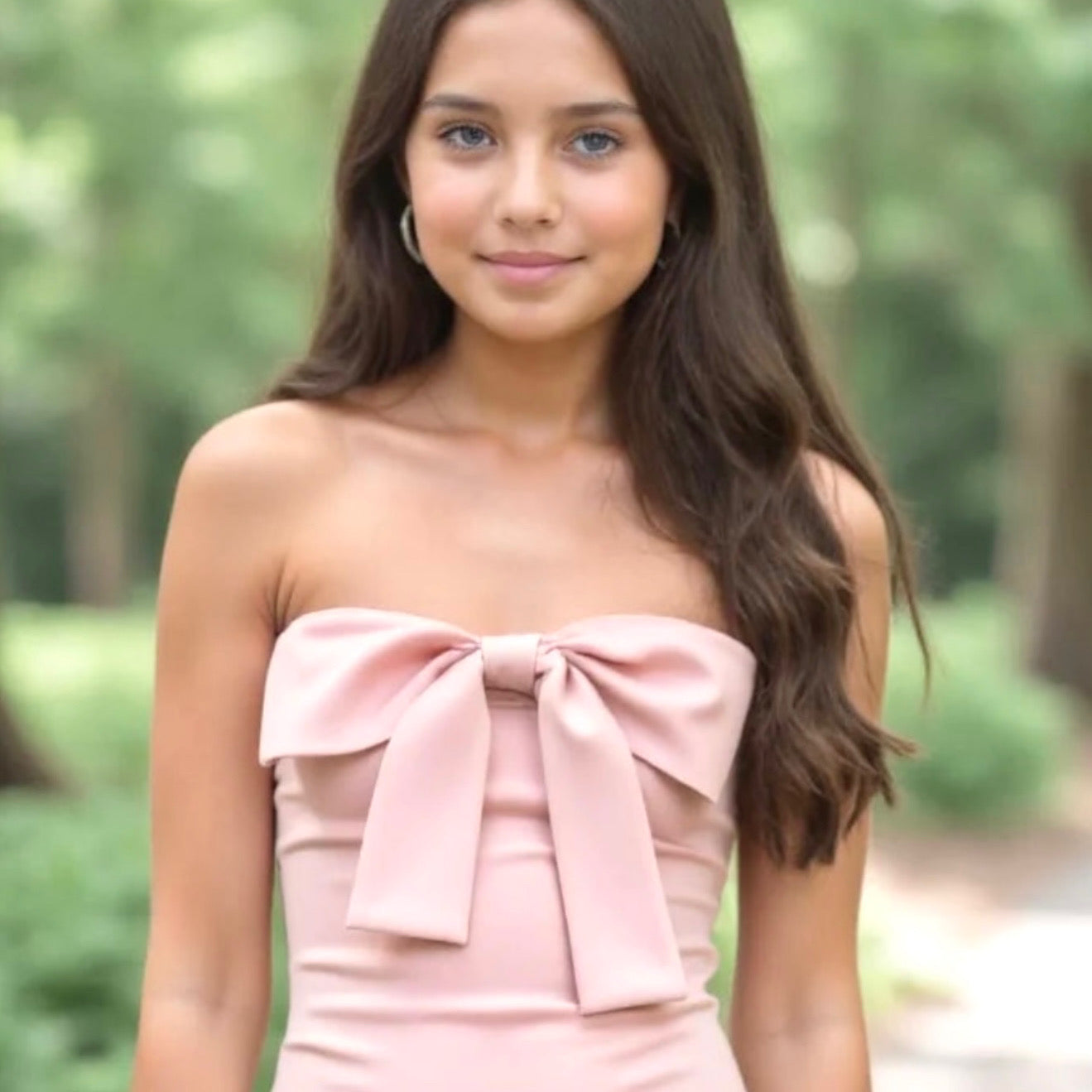 Gold Rush NYC Teddie Bow Dress - Pink