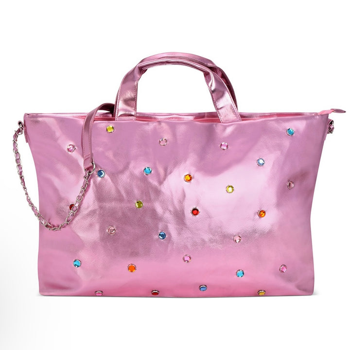 Iscream’s Pink Candy Gem Overnight Bag