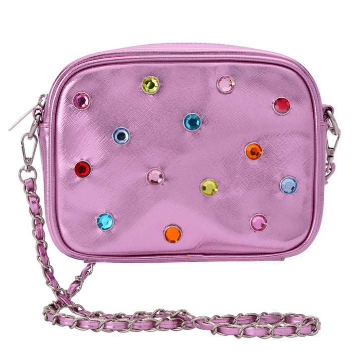 Iscream’s Pink Candy Gem Crossbody Bag