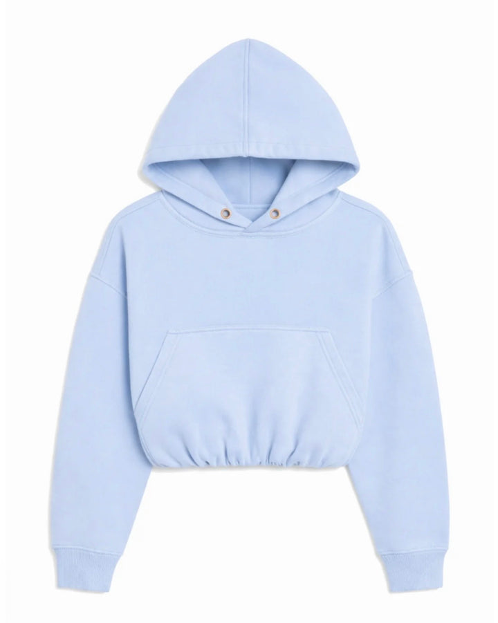 Katie J NYC Juniors Ryan Bubble Hoodie - Serene Blue