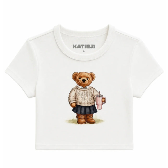 Katie J NYC  Girls/Tween Bear Classic Baby Tee