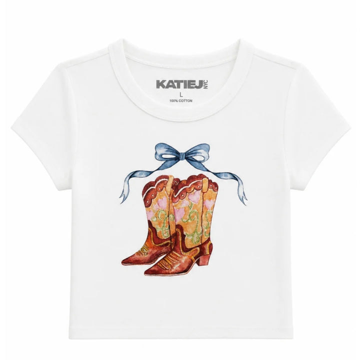 Katie J NYC  Girls/Tween Girly Boots Boxy Tee