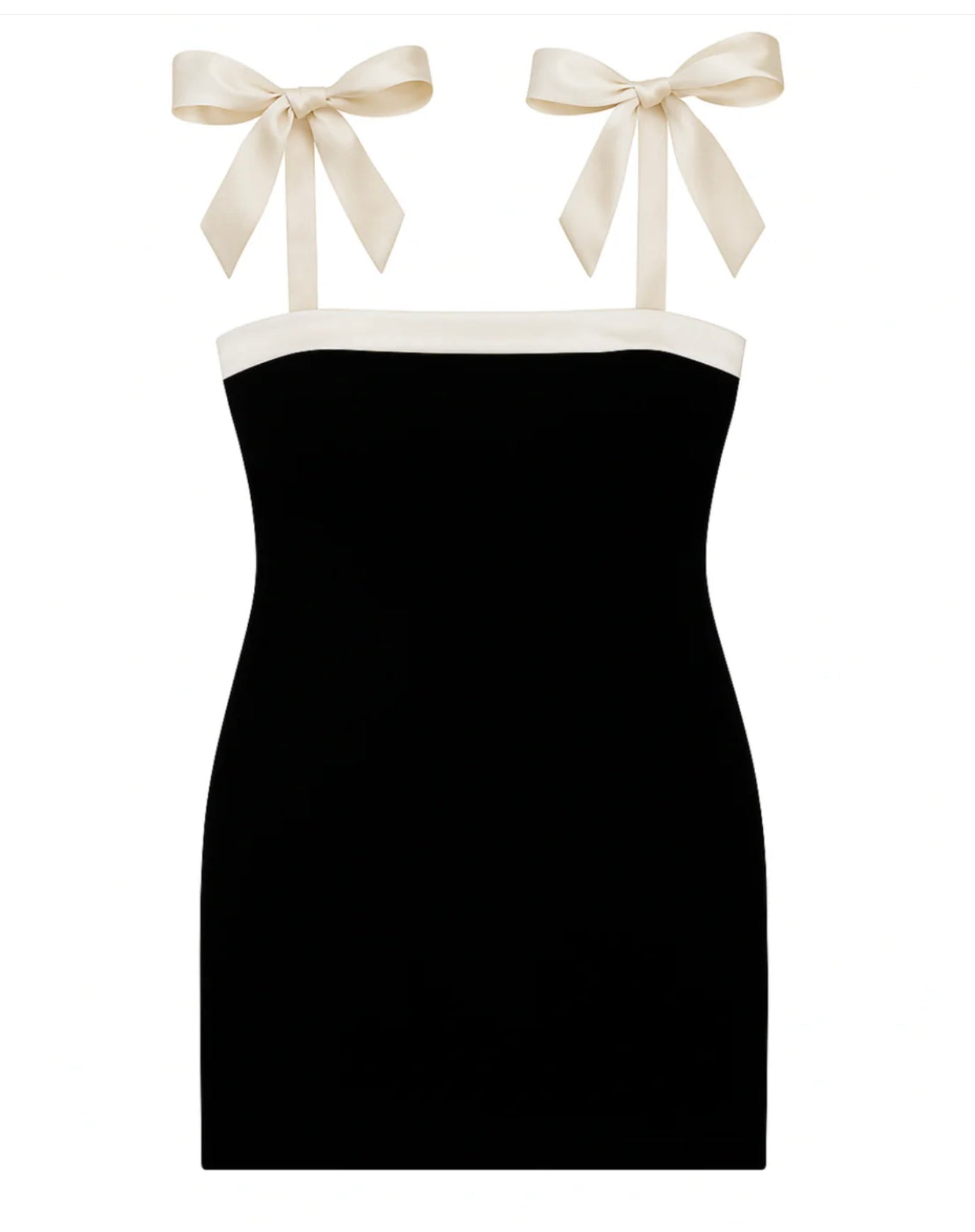 Katie J NYC TWEEN EDELINE CONTRAST TIE SHOULDER DRESS