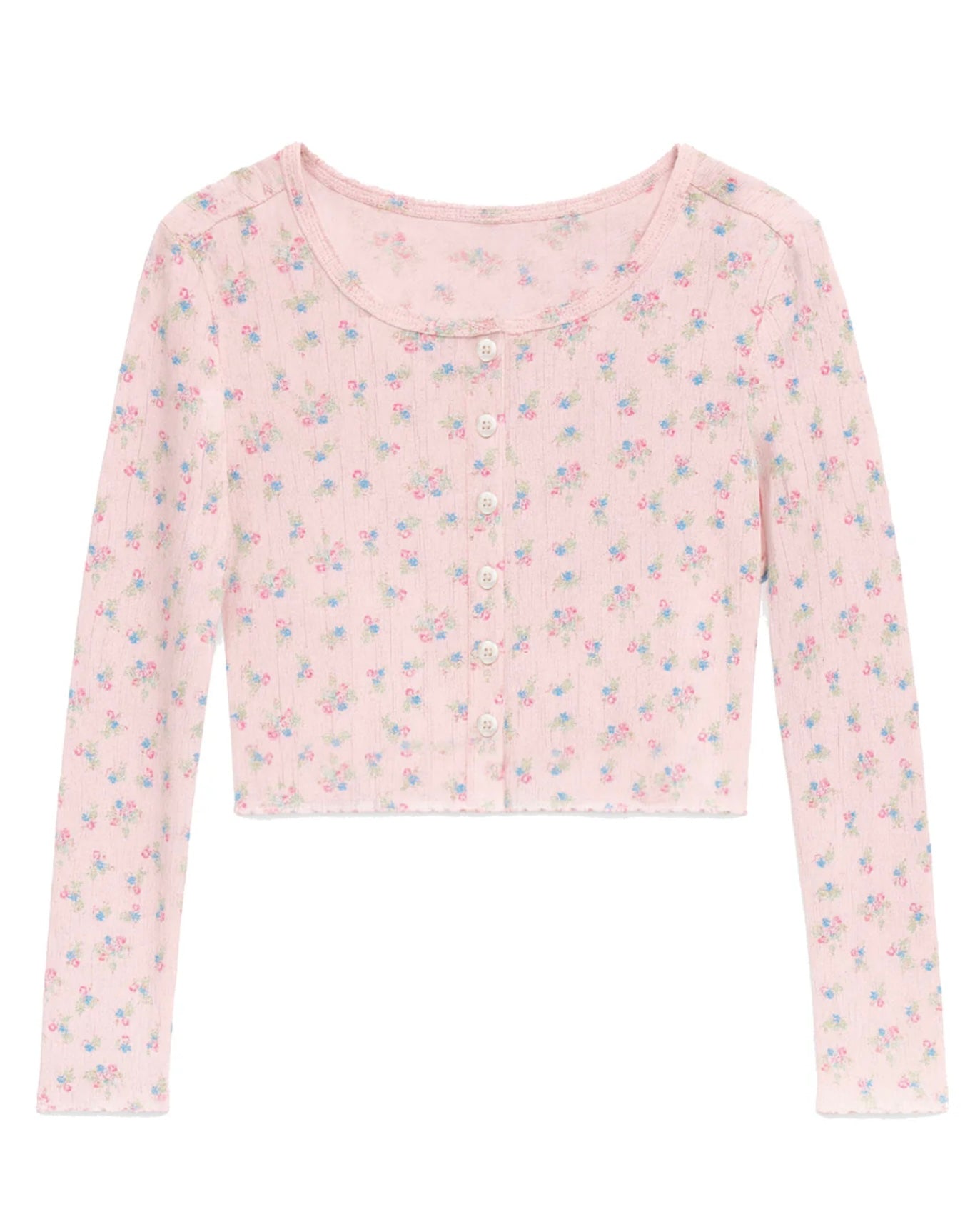Katie J NYC  Girls Tween Marina Lounge Cardigan - Perfect Petals