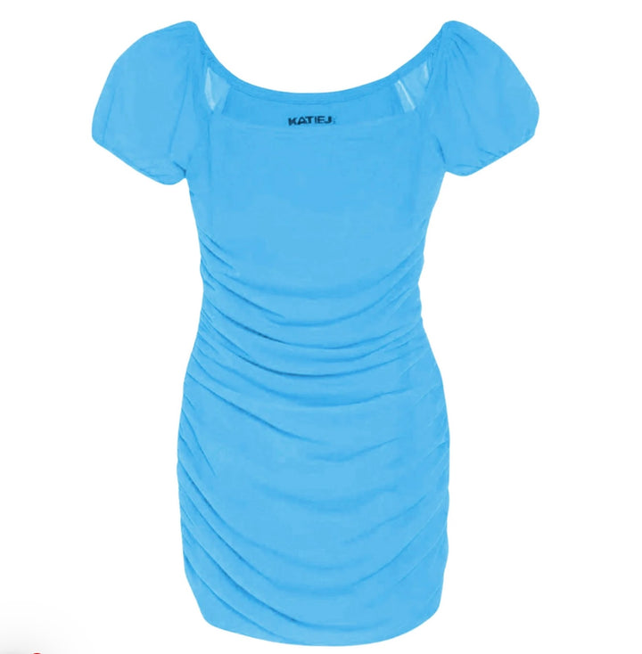 Katie J NYC  Girls Tween Anya Dress - Turquoise