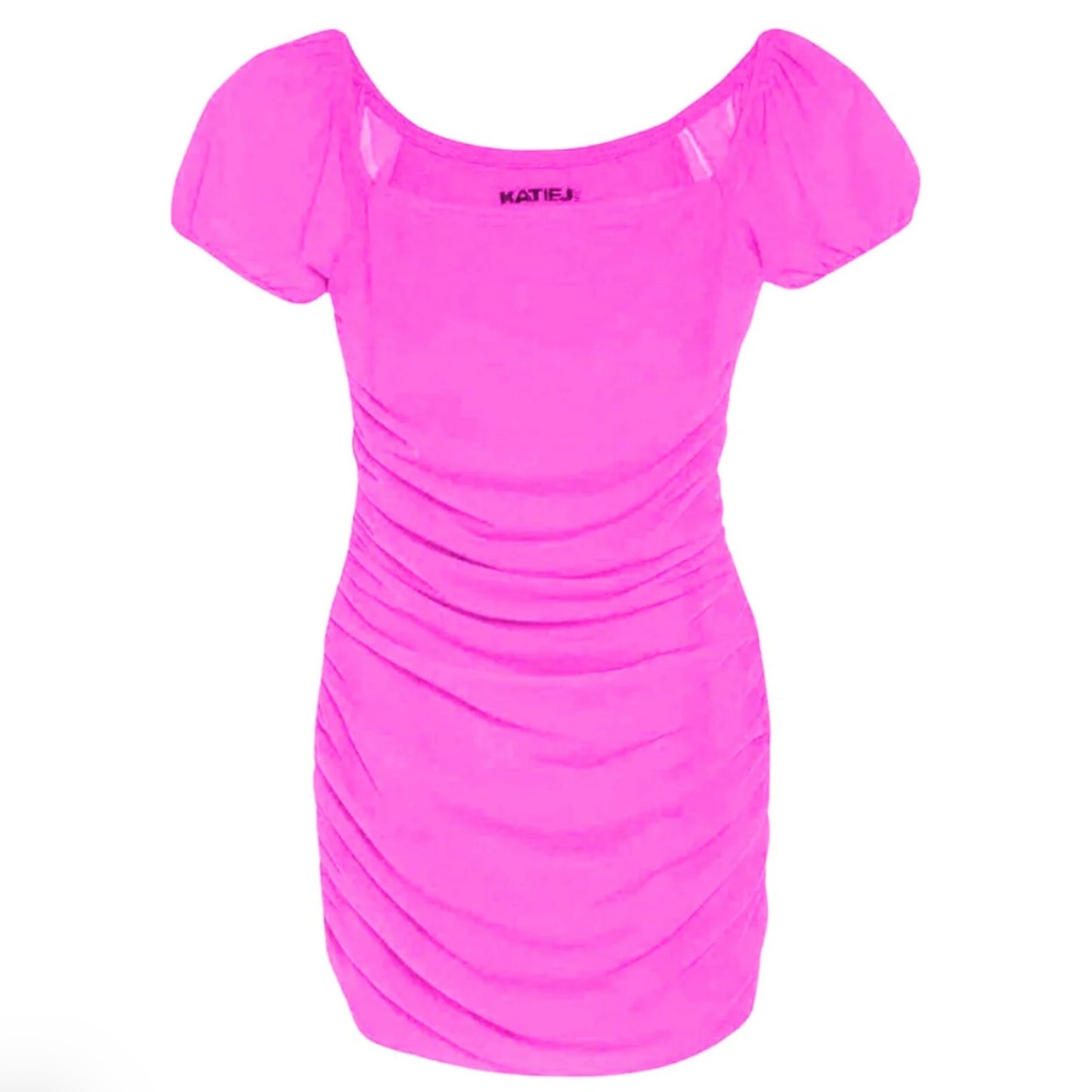 Katie J NYC  Girls Tween Anya Dress - Hot Pink