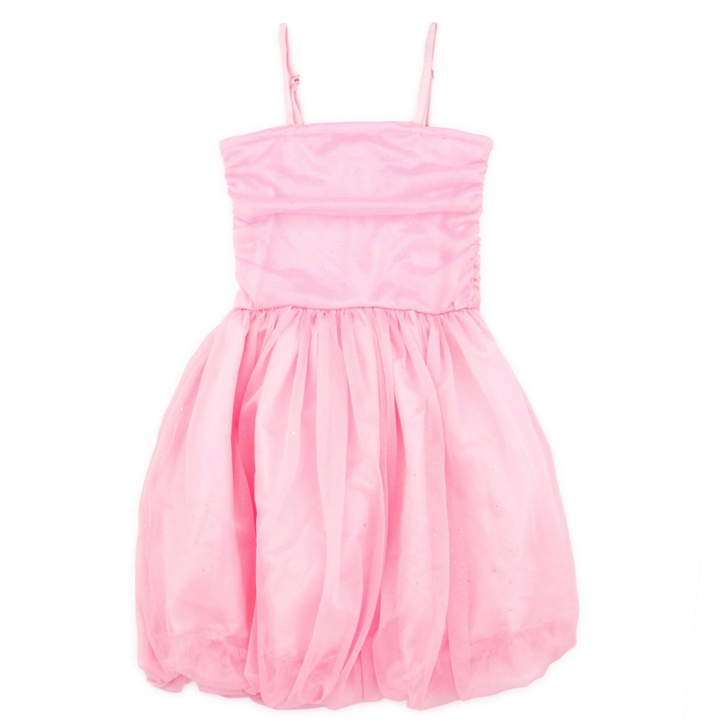 FBZ  Flowers By Zoe Girls Tween Pink Sparkle Bubble Dress