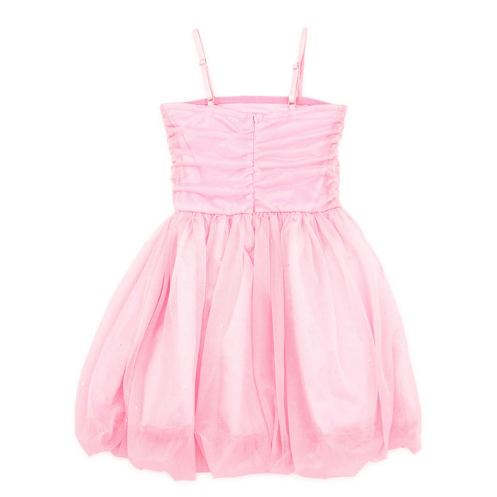 FBZ  Flowers By Zoe Girls Tween Pink Sparkle Bubble Dress