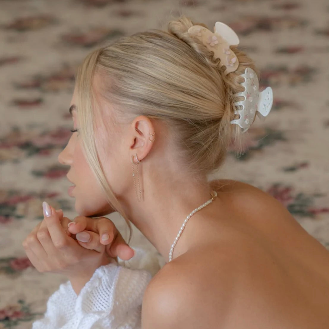 Emi Jay Sweetheart Clip in Pink Angel Food