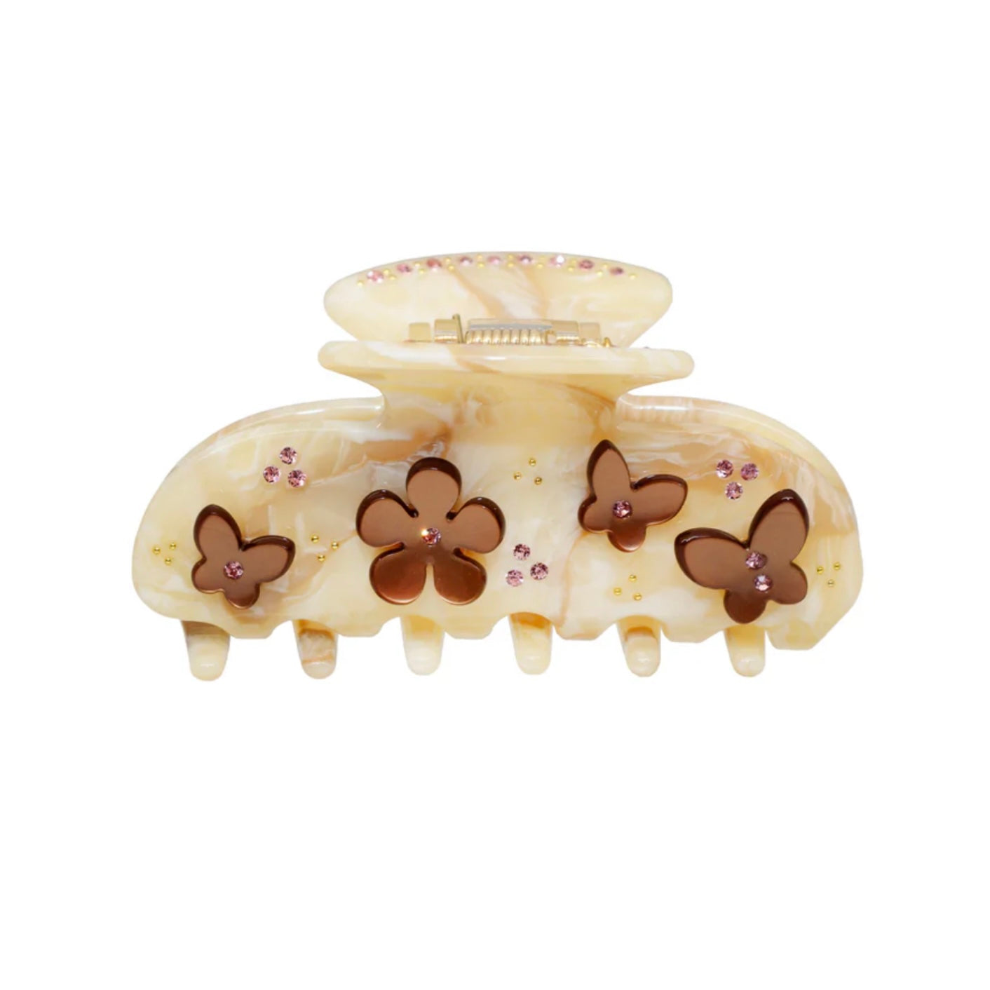 Emi Jay Sweetheart Clip in Cocoa Chantilly Angel Food