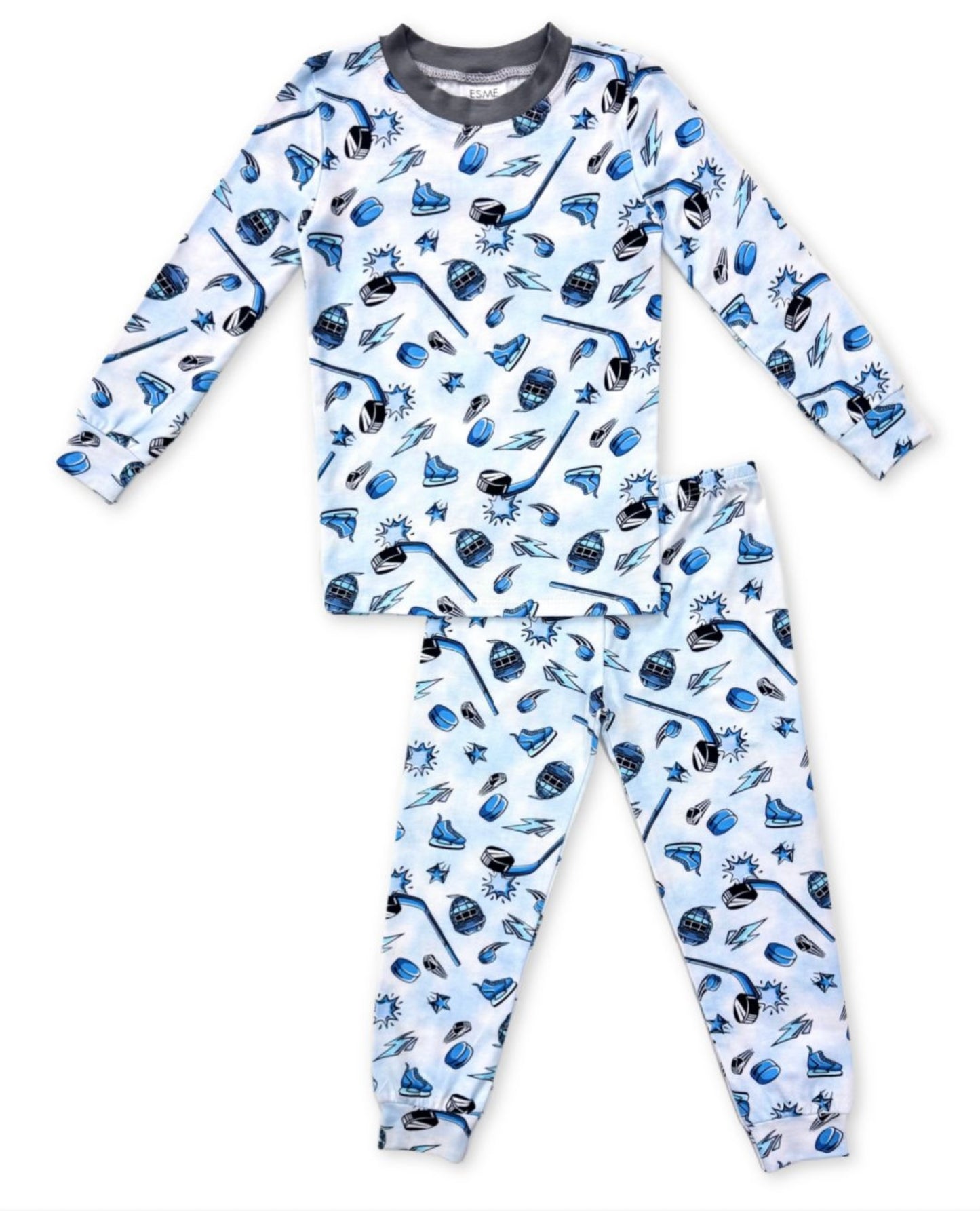 Esme Boy's Ice Hockey Pajama Set