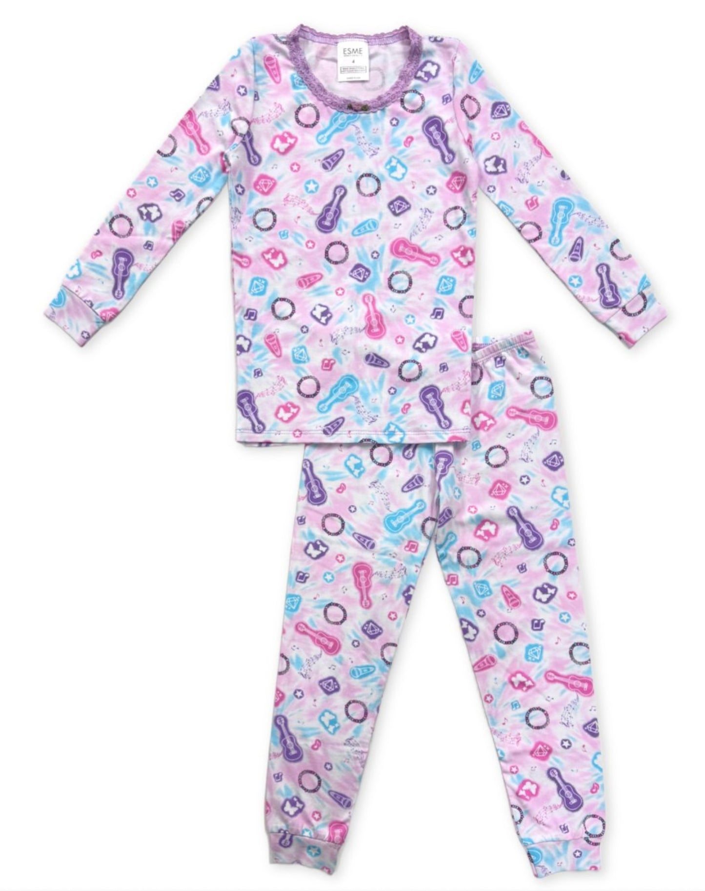 Esme - Girls Popstar Pajama Set
