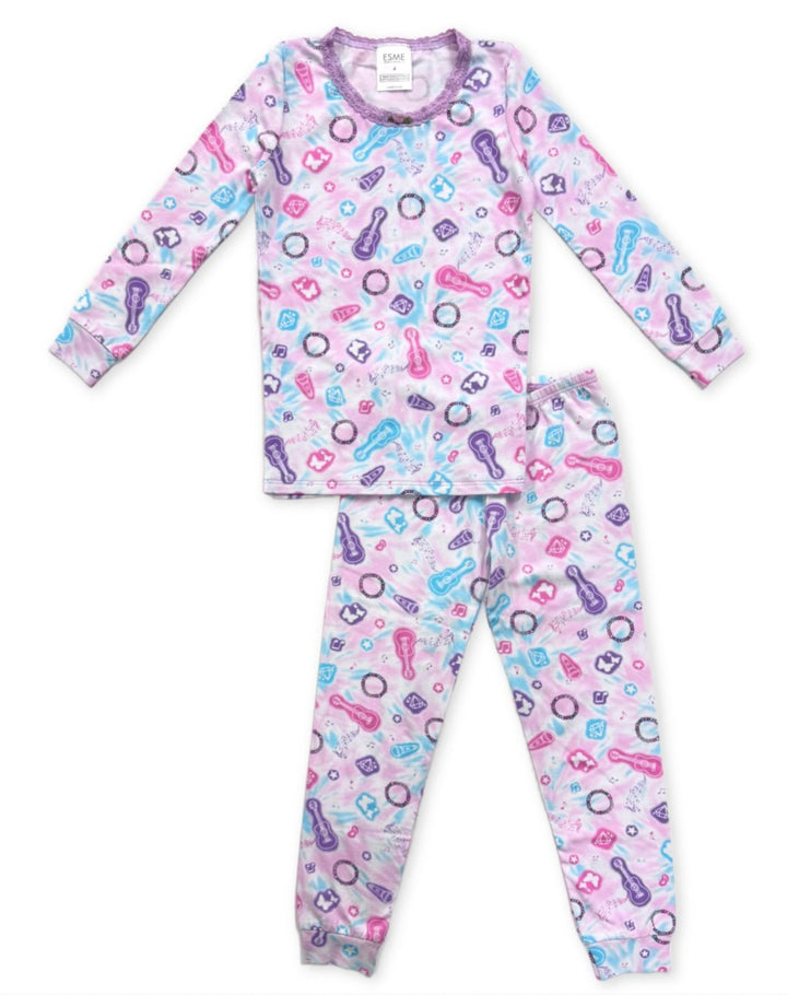 Esme - Girls Popstar Pajama Set
