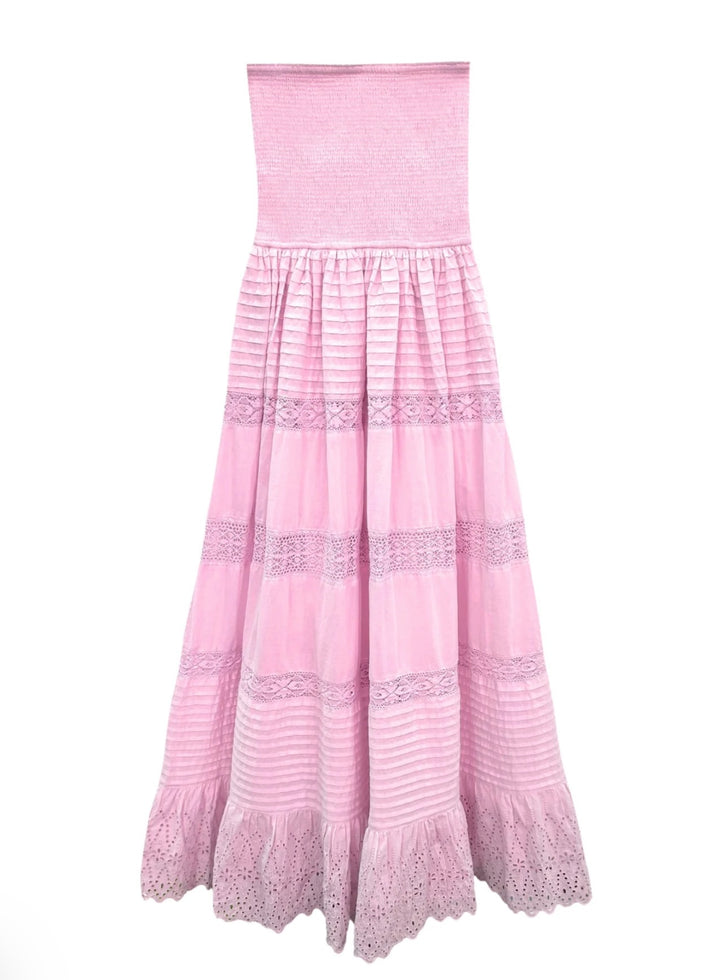Katie J NYC  Girls Tween Reese Maxi Dress - Baby Pink