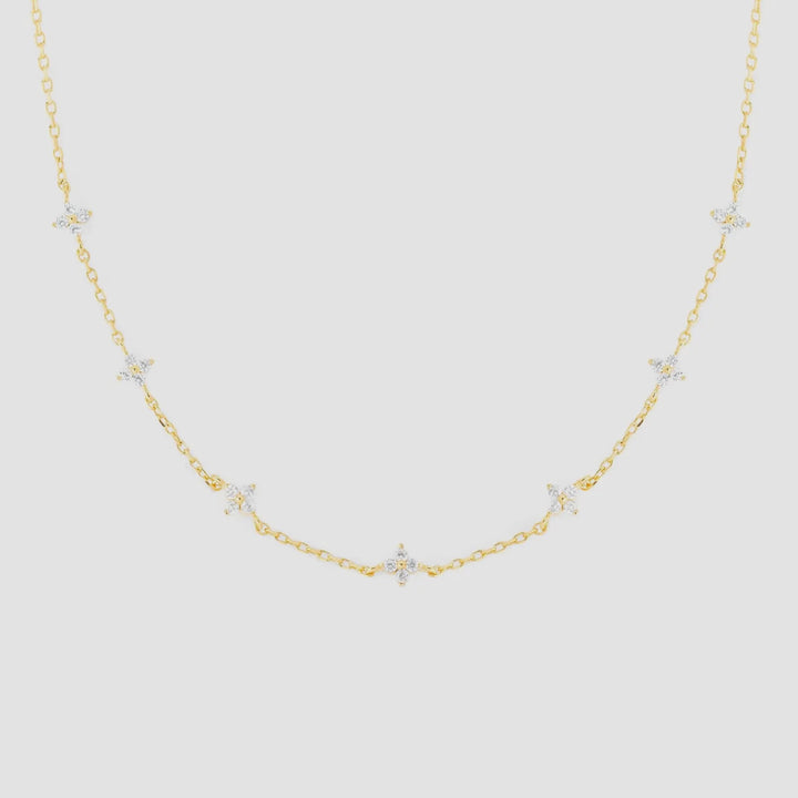 Girls Crew - Shimmer Blossom Necklace
