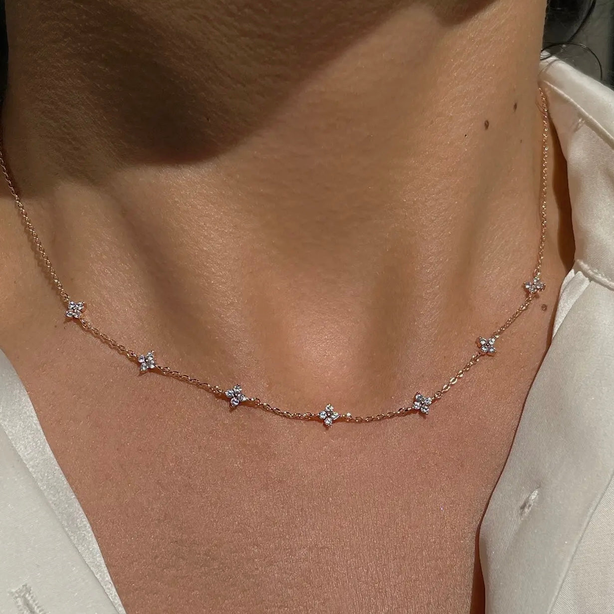 Girls Crew - Shimmer Blossom Necklace