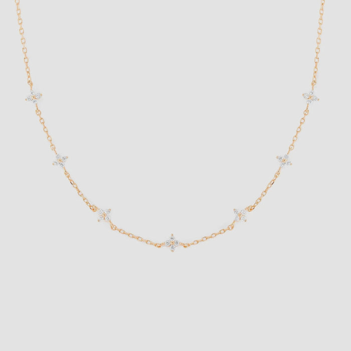 Girls Crew - Shimmer Blossom Necklace