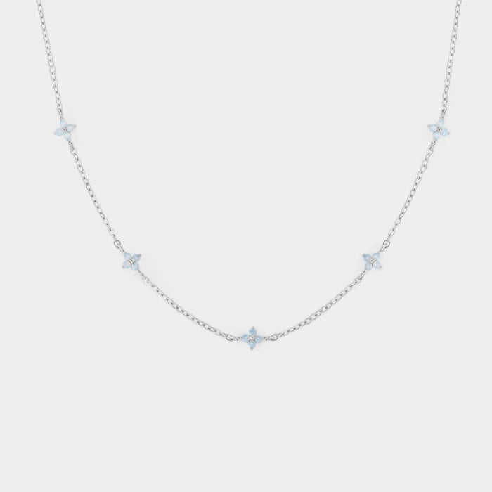 Girls Crew - Blue Blossom Love Necklace