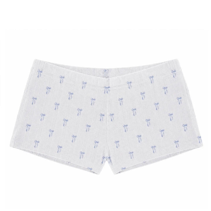 Katie J NYC  Girls/Tween Marina Lounge Short - Blue Bows