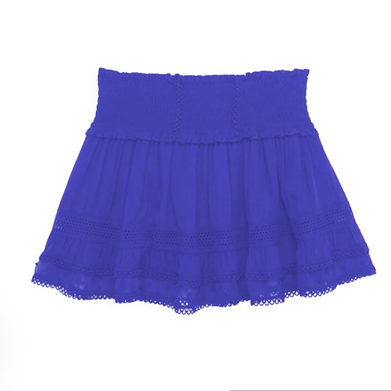 Katie J NYC  Girls Tween Lara Skirt - Cobalt