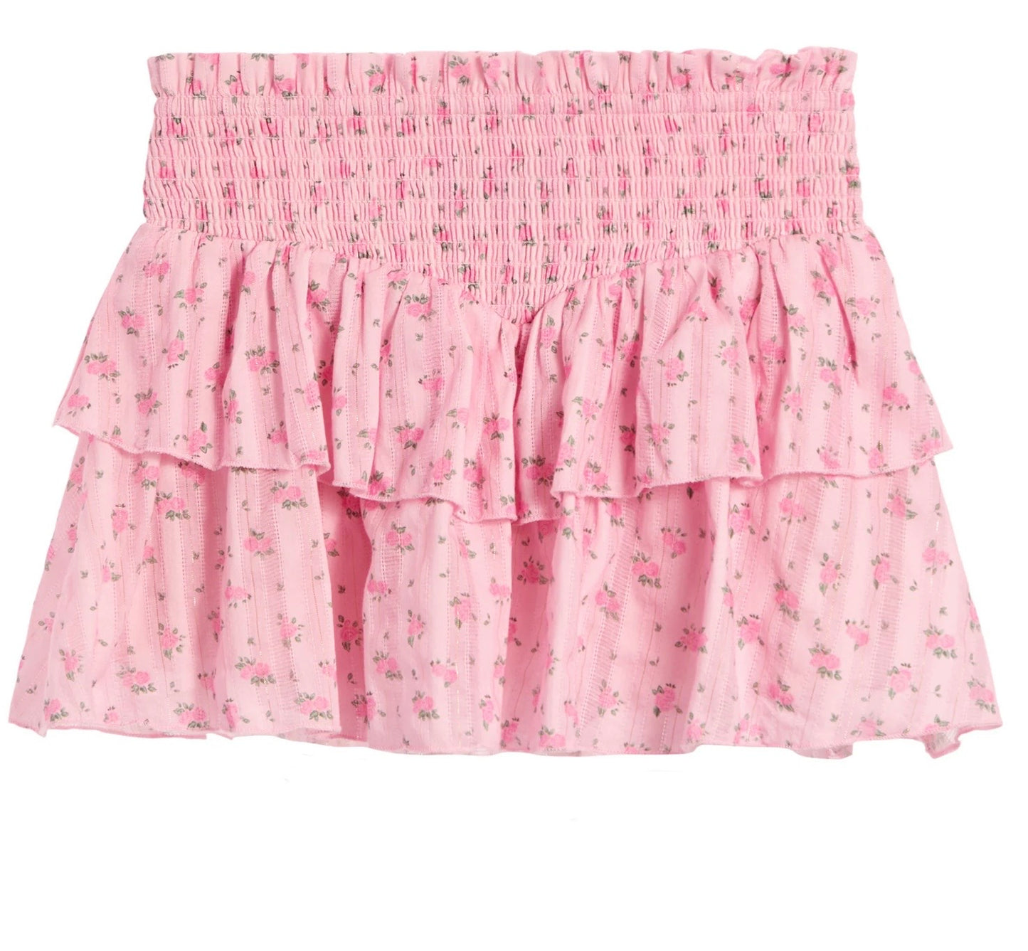 Katie J NYC Tween Brooke Skirt - Blush Rose Ditsy