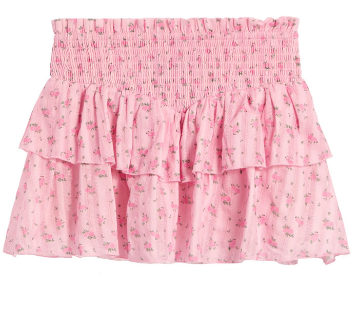 Katie J NYC Tween Brooke Skirt - Blush Rose Ditsy