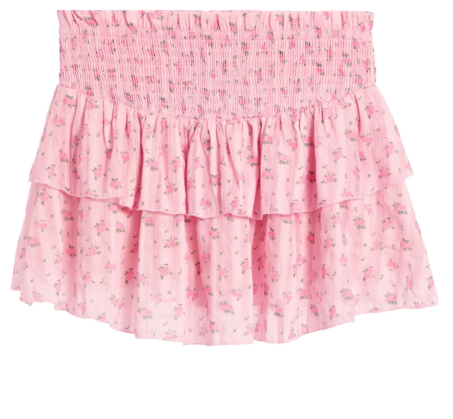 Katie J NYC Tween Brooke Skirt - Blush Rose Ditsy