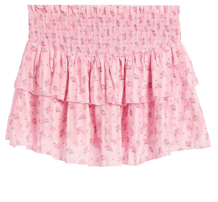 Katie J NYC Tween Brooke Skirt - Blush Rose Ditsy