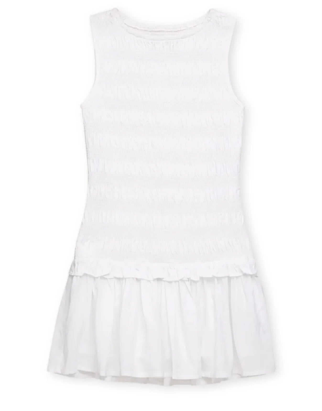 Katie J NYC  Girls Tween Tara Smocked Ruffle Tank Dress