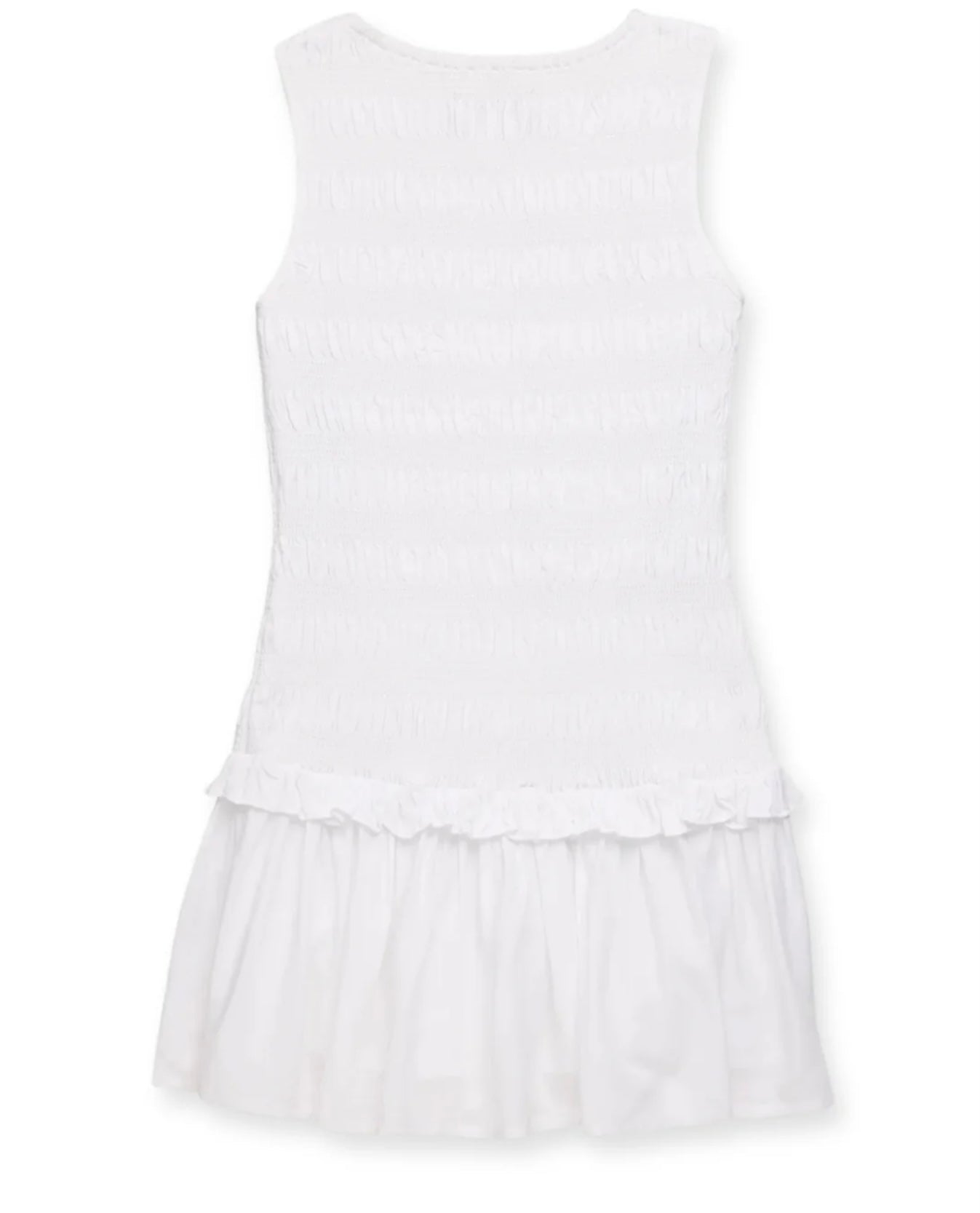 Katie J NYC  Girls Tween Tara Smocked Ruffle Tank Dress