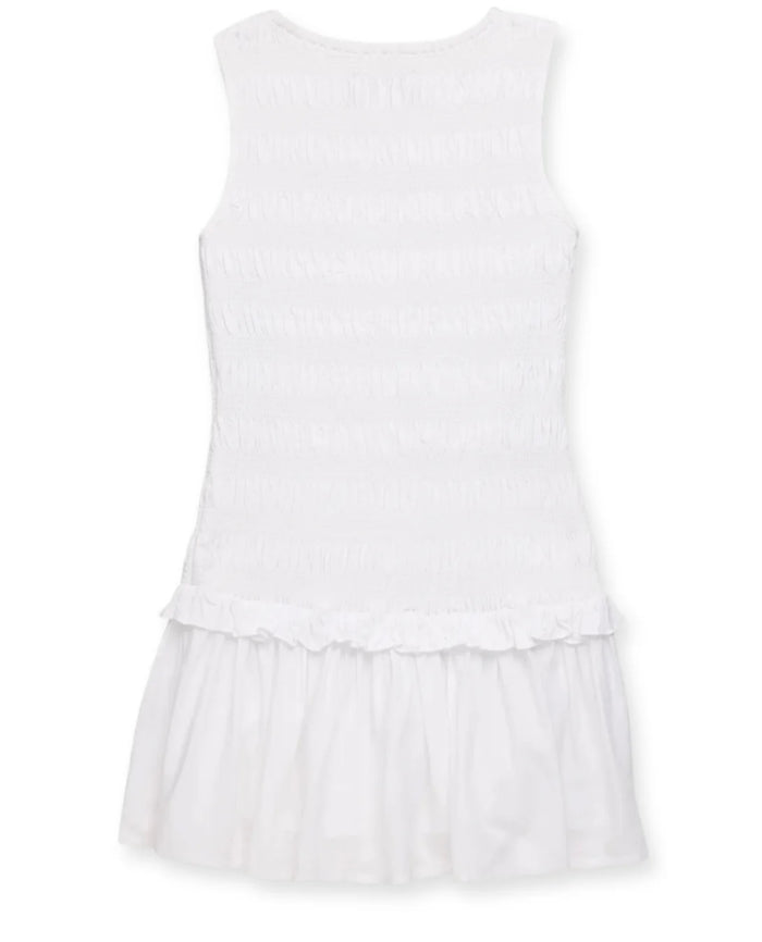 Katie J NYC  Girls Tween Tara Smocked Ruffle Tank Dress