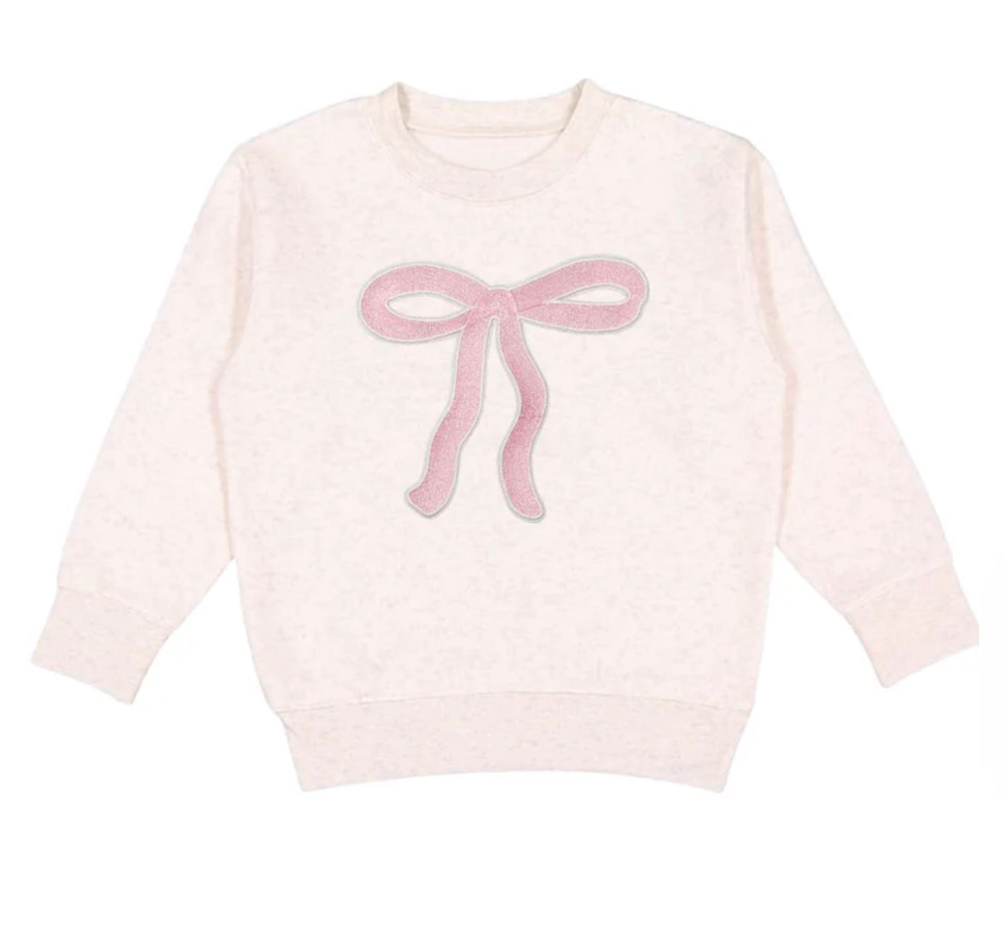 Sweet Wink’s Coquette Bow Patch Sweatshirt