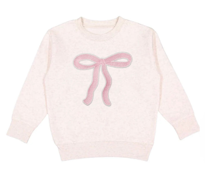 Sweet Wink’s Coquette Bow Patch Sweatshirt