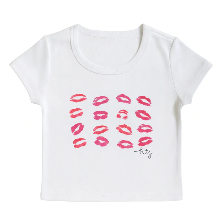 Katie J NYC  Girls Tween Kisses  “BABY” Tee