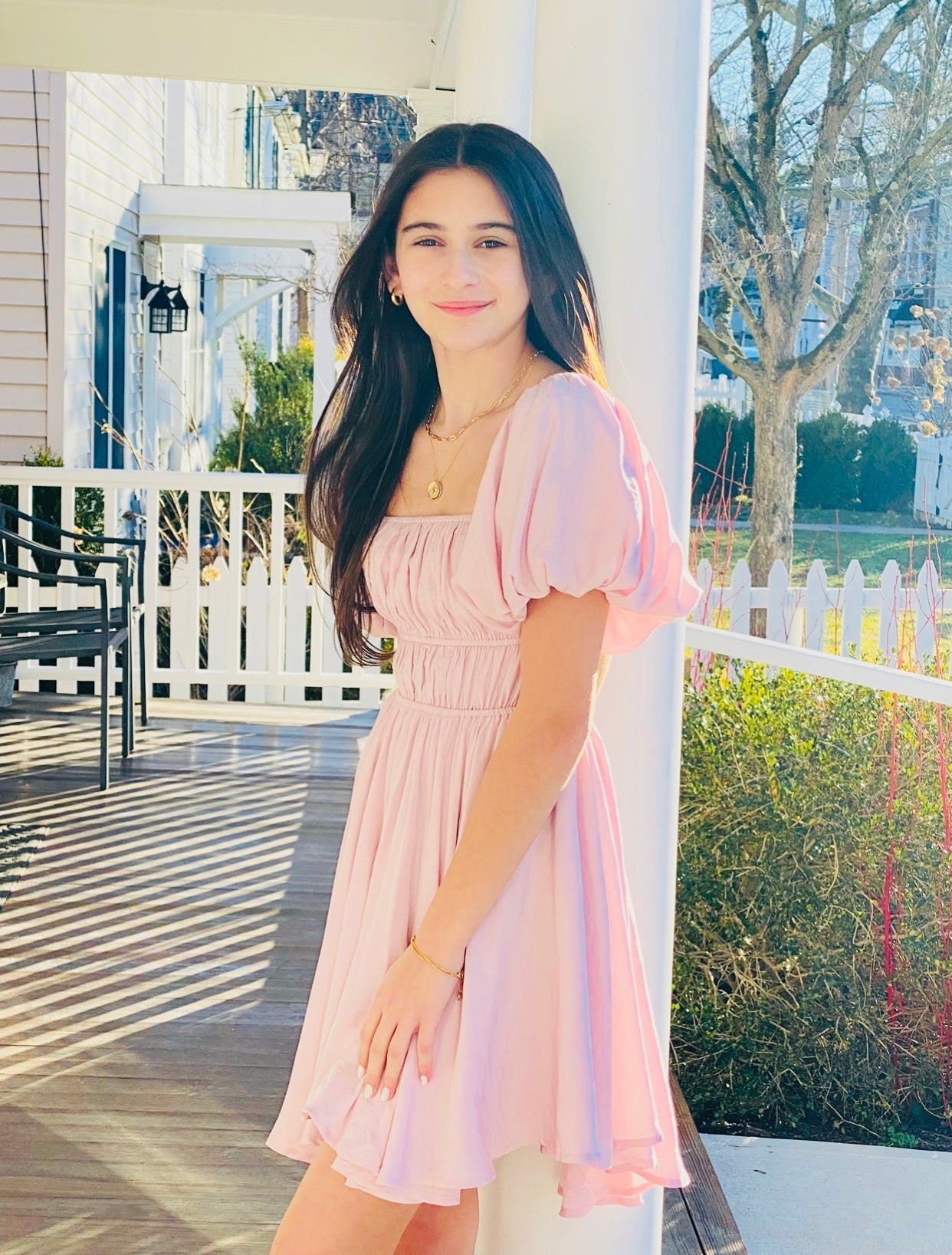 Katie J NYC Juniors Grace Voluminous Dress I Love Sweet Treatz Katie J NYC Juniors Grace Voluminous Dress I Love Sweet Treatz
