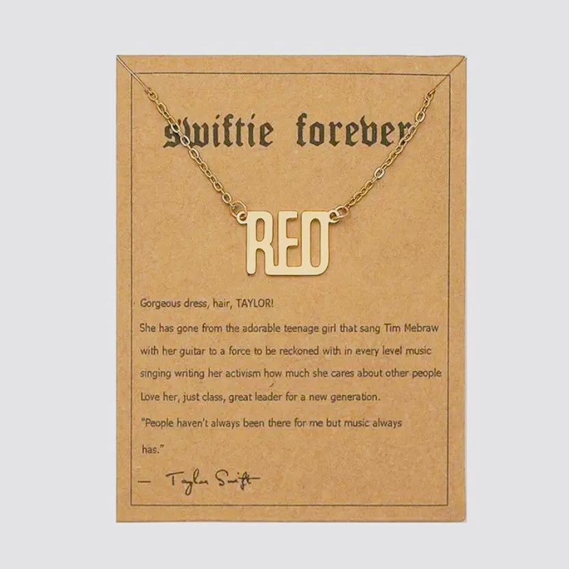 Taylor Inspired Necklaces