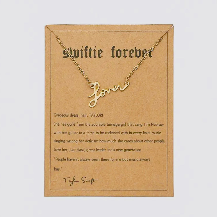 Taylor Inspired Necklaces