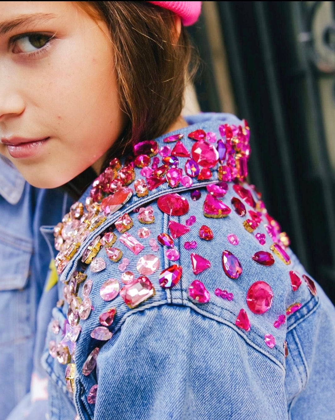 Lola & The Boys SPARKLE QUEEN GEM DENIM