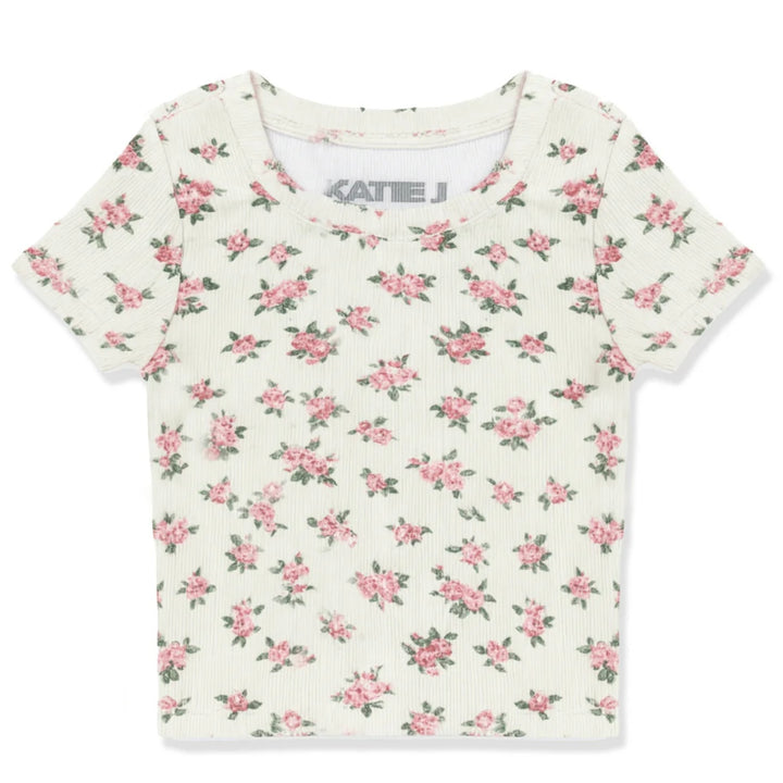 Katie J NYC  Girls Tween Livi Short Sleeve Tee - Vintage Bunches