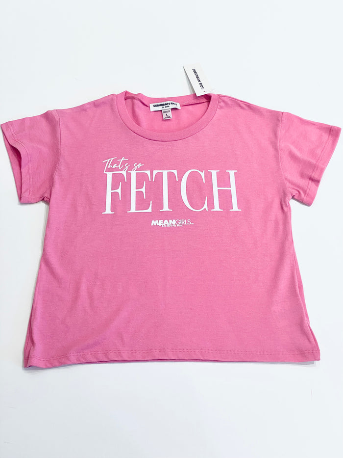 Sub_Urban Riot Girls Tween “So Fetch” Boxy Slight Crop Tee