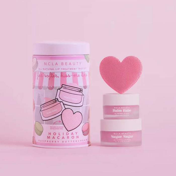 MACARON LIP CARE DUO + LIP SCRUBBER