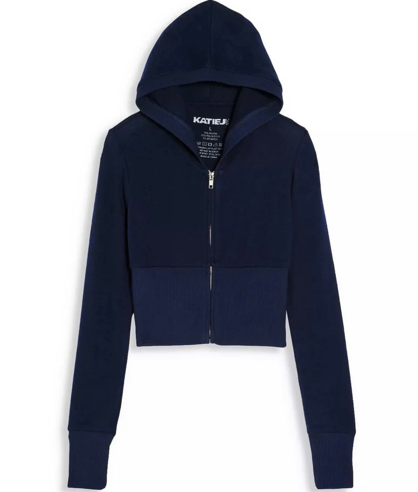 Katie J NYC Tween Drew Hacci Zip Hoodie & Pant - Navy