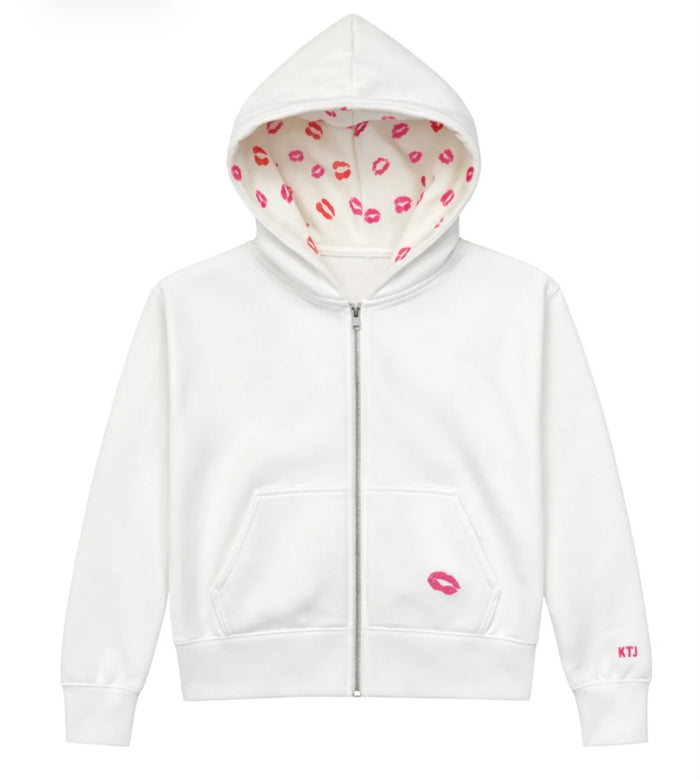 Katie J NYC Tween Cody Zip Sweatshirt