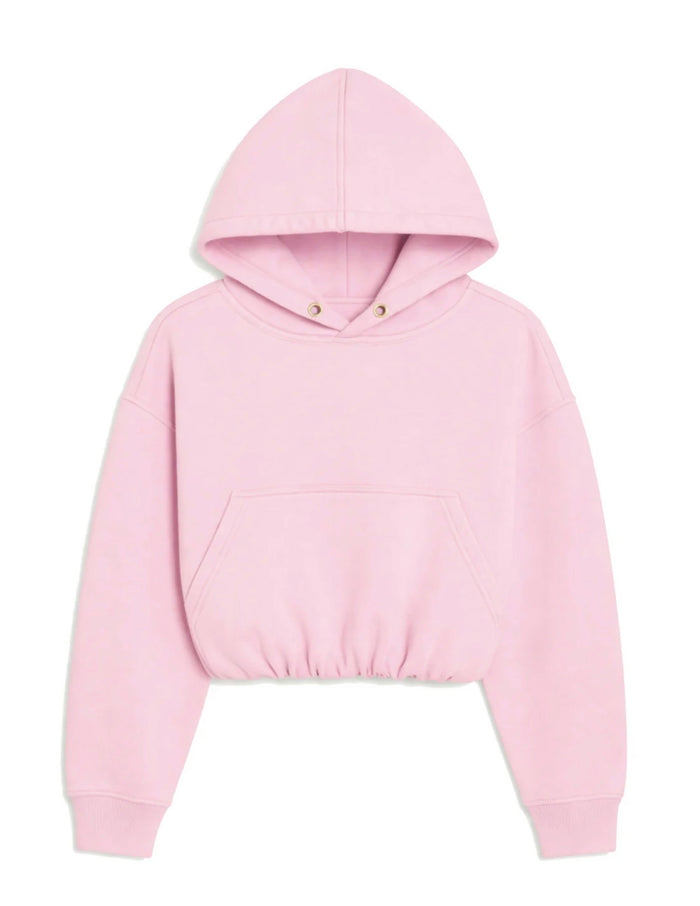 Katie J NYC Tween Ryan Bubble Hoodie - Pale Pink