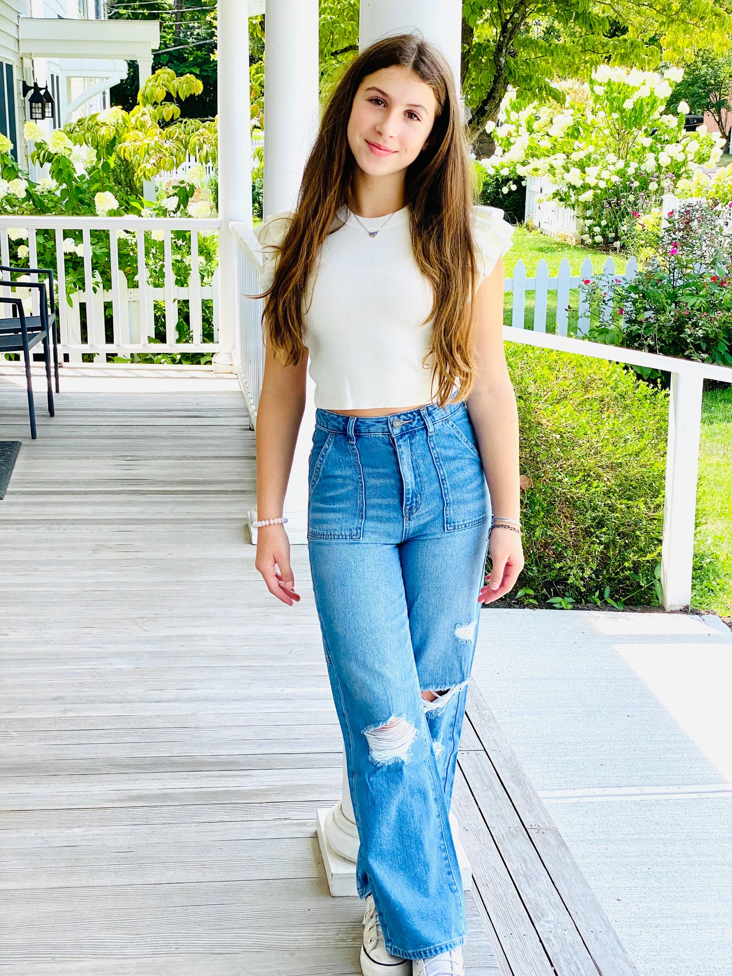 Katie J NYC Girls Tween Houston Carpenter Jean