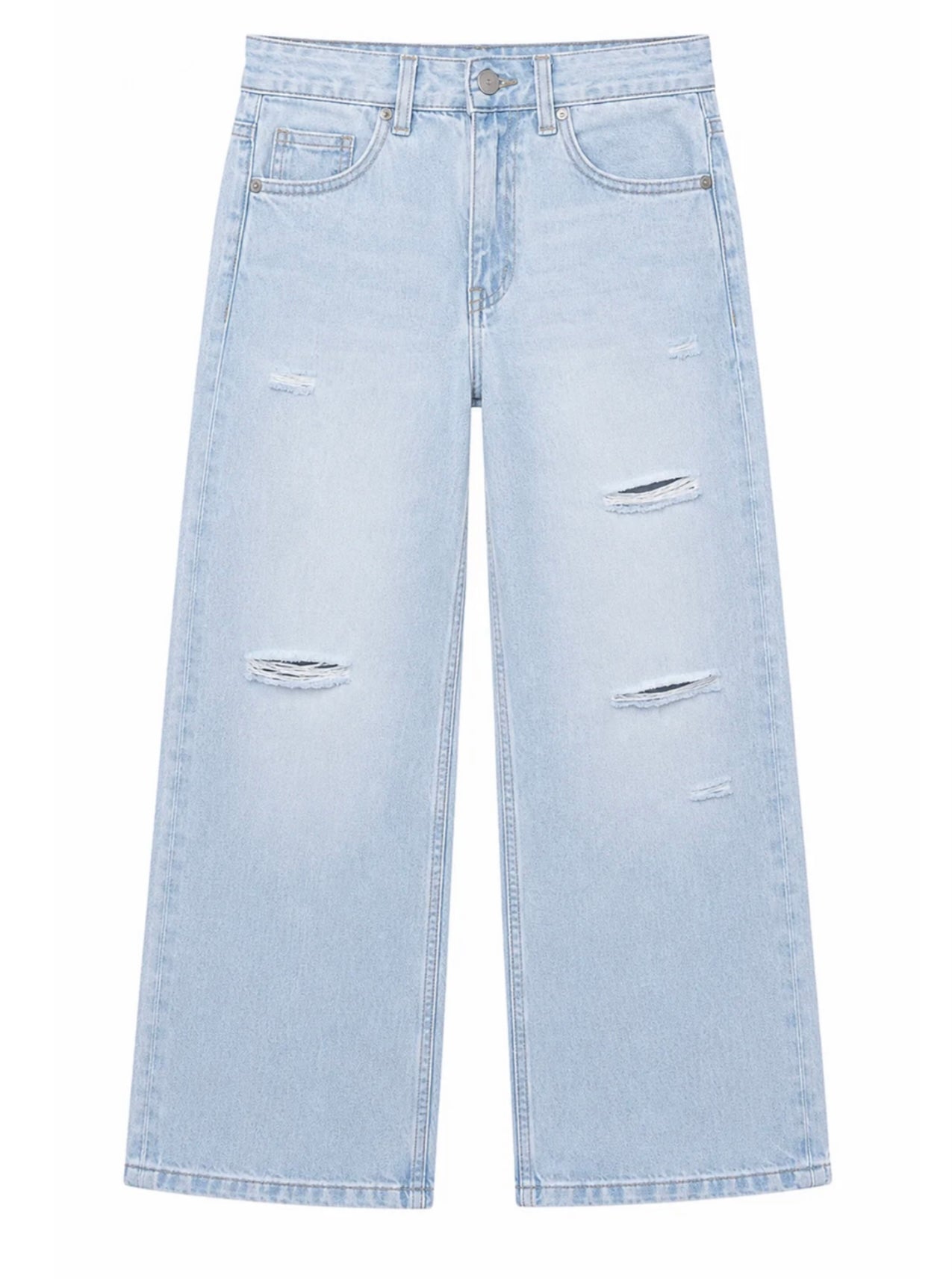 Katie J NYC Girls Tween Cincinnati Distressed Jean